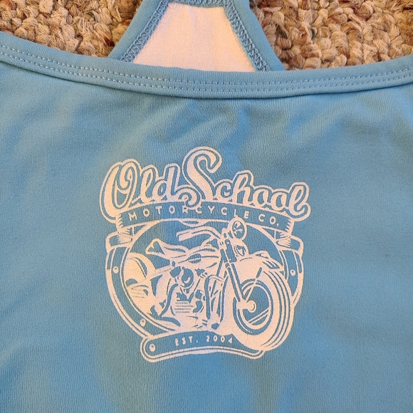 Y2K Retro Motorcycle Tank XS - Picture 2 of 6